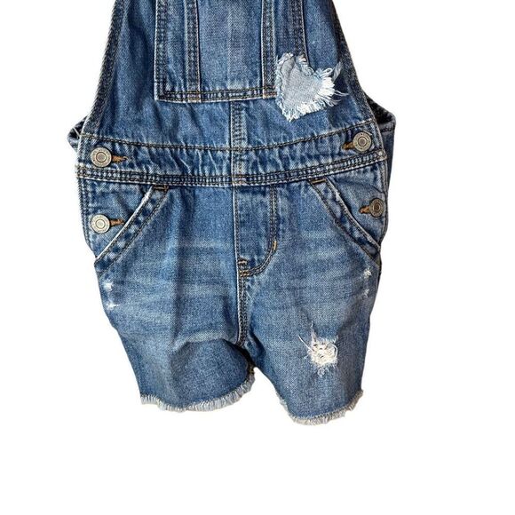 Gap Toddler Girl Jean Overalls Size 3T - Picture 3 of 11